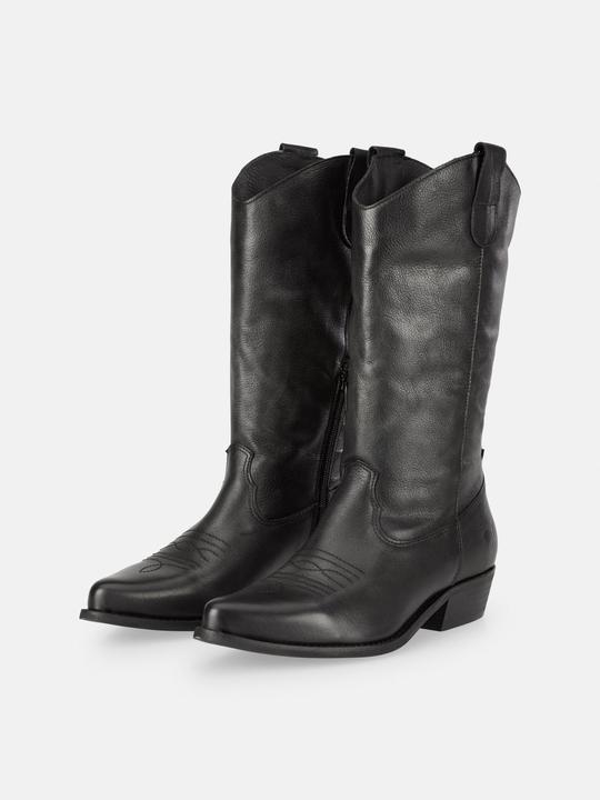 Produktbild Felmini Der breite Cowboy-Stiefel Gerbera W040 von aus Leder ist eine auffällige und bequeme Wahl fü (38)