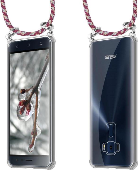 Produktbild Cadorabo TPU Handy Kette SILBER Cover