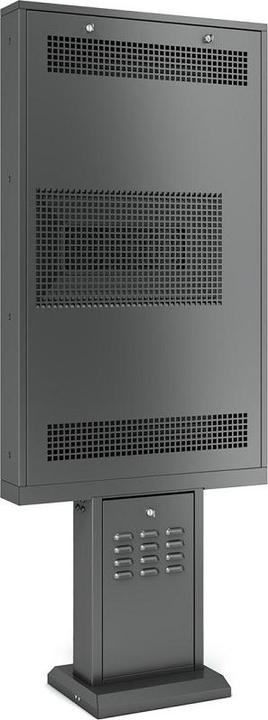 Actual product image DSS Outdoor Stele Portrait 55", Metall, Full Outdoor