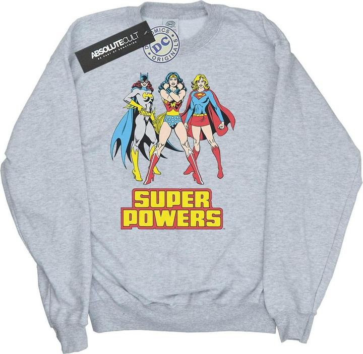 Image du produit - Sweat WONDER WOMAN SUPER POWER GROUP - Fille (128)