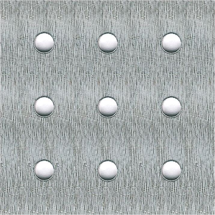 Alfer Rundlochblech Alu 1.5mm (1000 mm, 600 mm, 1.50 mm)
