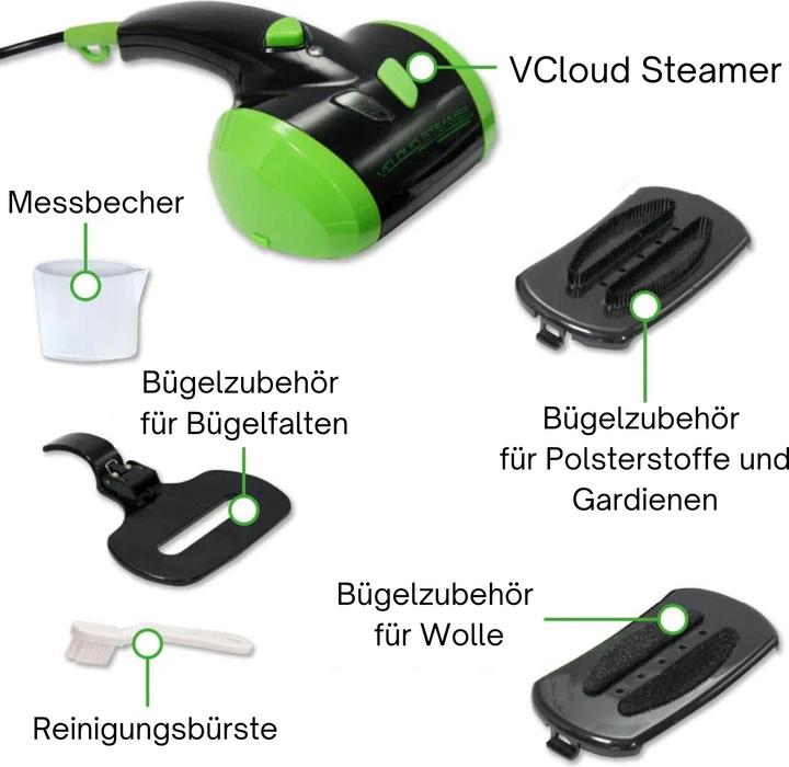 Image du produit Best direct V Cloud Steamer (1000 W, 15 g/min)