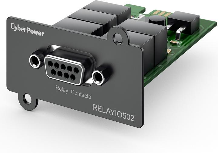 Actual product image Cyberpower RELAYIO502 Relay Control Card, potential-free relay contact, terminal connection, for PR/O