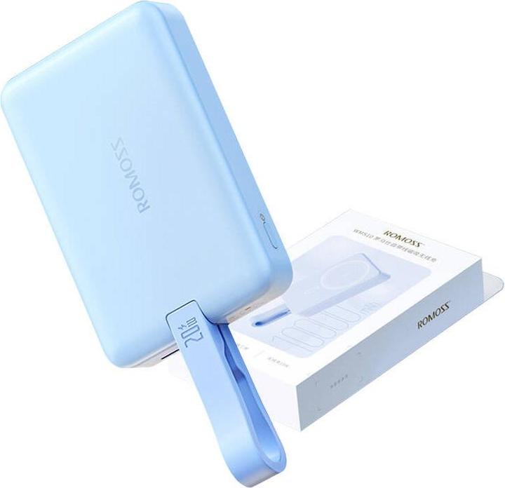 Image du produit Romoss Powerbank WMS10 10000mAh 20W (blue) (10000 mAh, 20 W)