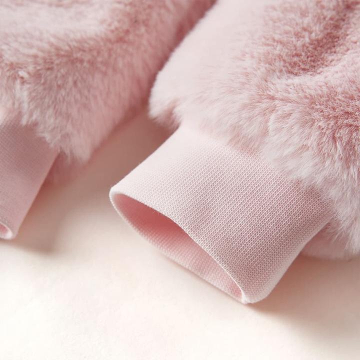 Image du produit VidaXL Veste pour enfants en fausse fourrure Rose tendre 116,Matériau : fausse fourrure (100 (116)
