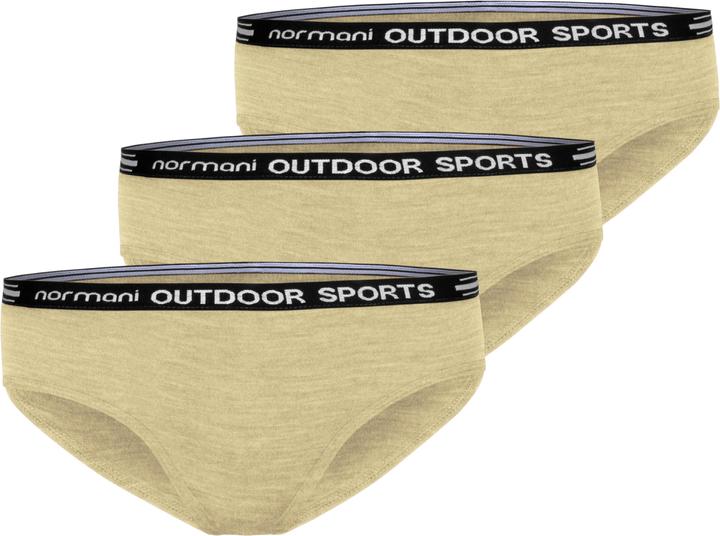 Normani 3er Pack Damen Merino Slip „Albury“ - 8545