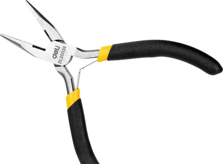 Actual product image Deli Tools Mini Pliers 5" EDL20026 (yellow) (127 mm)