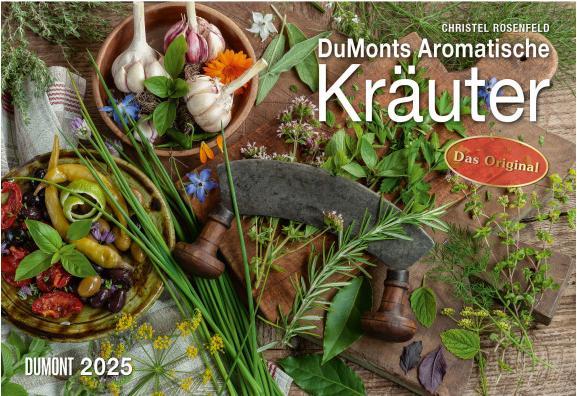 Produktbild DUMONTS Aromatische Kräuter 2025 - Broschürenkalender - Wandkalender - mit Rezepten und Texten - For (42 x 29 cm, Harter Einband, Deutsch)