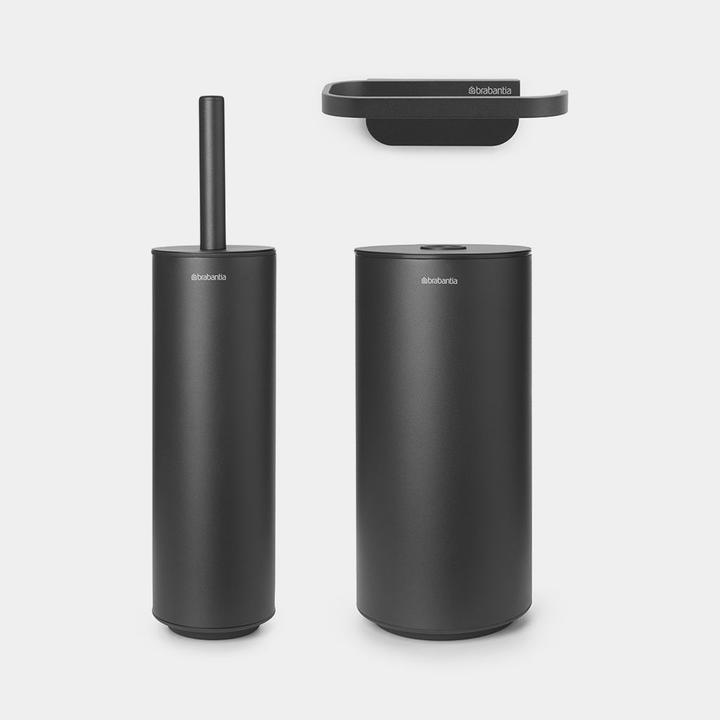 Image du produit Brabantia Accessoires de salle de bain Mindset 3 pièces, anthracite