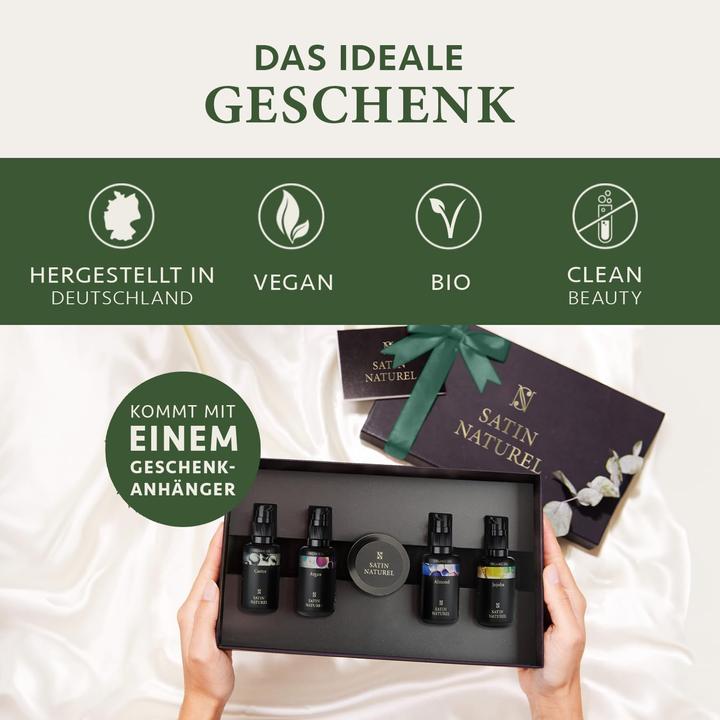 Actual product image SatinNaturel Satin Naturel BIO Natural Body Gift Set Women, 5X30 ml KPG (Body care set)
