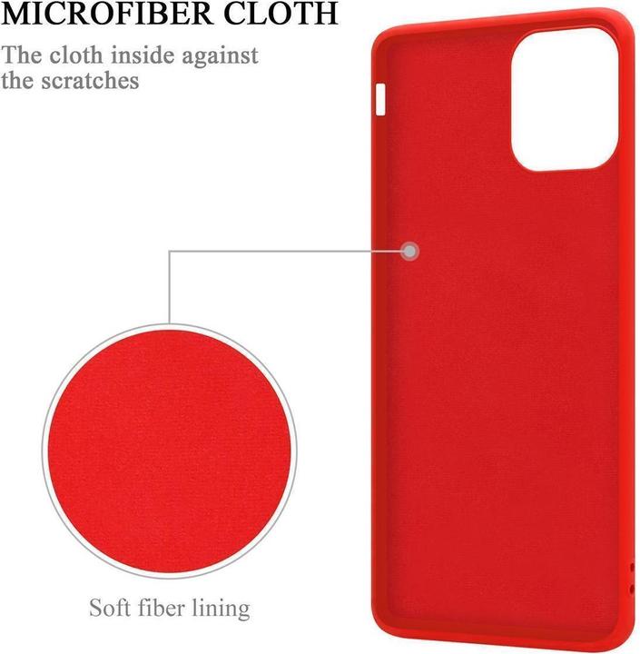 Actual product image Cadorabo TPU Liquid Ring Silicone Case Cover (Apple iPhone 12 Pro Max)