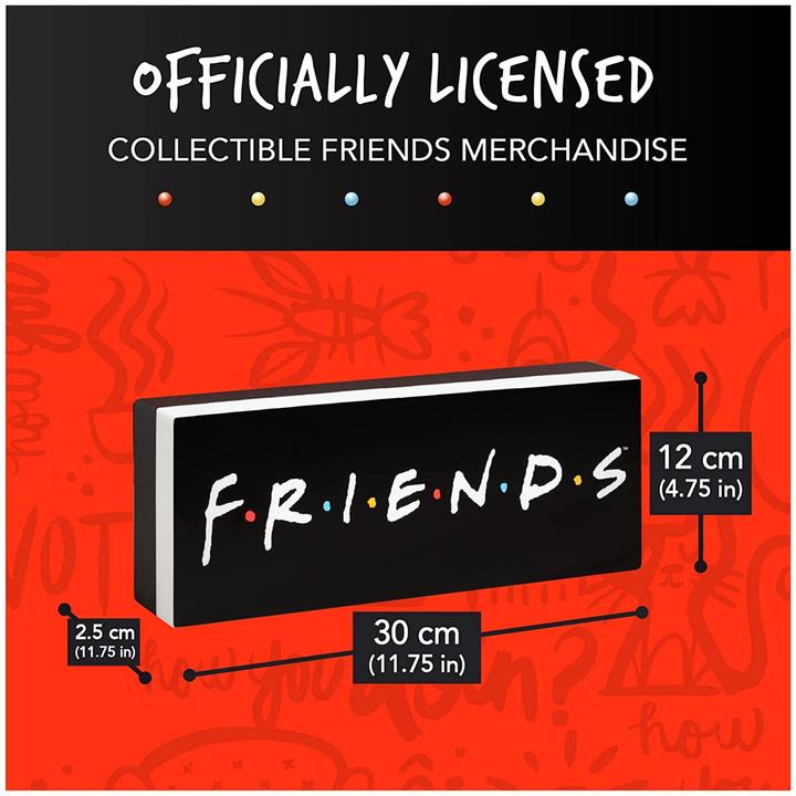 Actual product image Paladone Products Friends Logo Light (12 x 30 cm)
