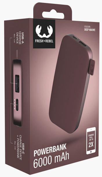 Produktbild Fresh'N Rebel Powerbank (6000 mAh, 20 W)