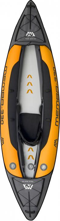 Productafbeelding Aqua Marina Kajak 330x90 cm voor 1 persoon met luchtzitje verstelbare rugleuning Transporttas Stoelen (1 pers.)