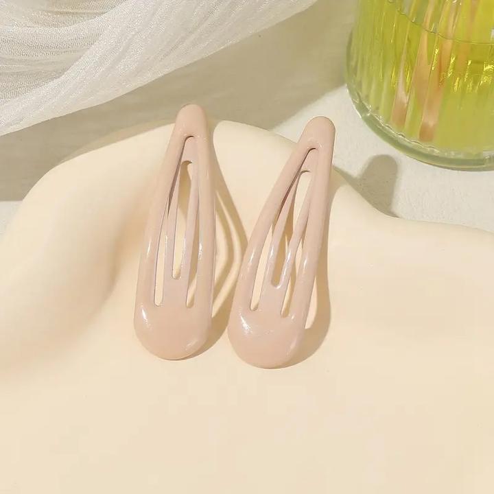 Actual product image ASMI 10 hair clips in water drop shape (10 pcs.)
