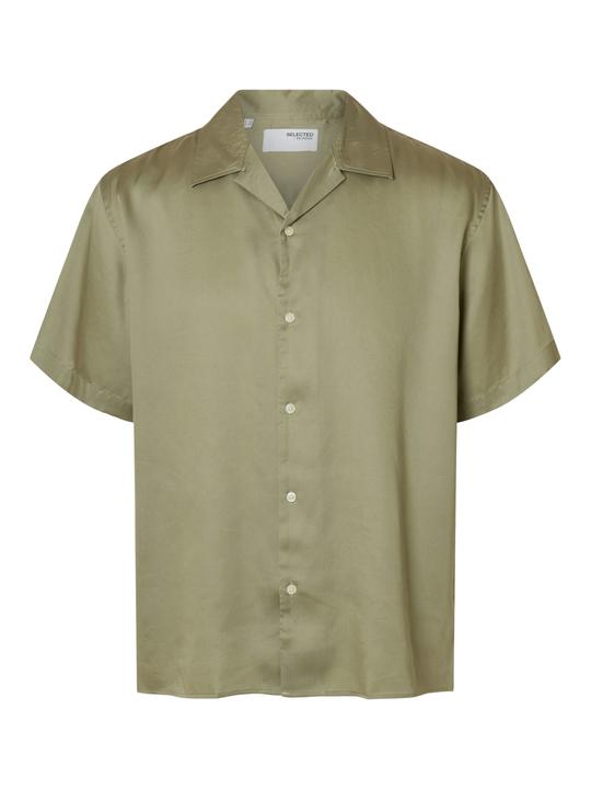 Produktbild Selected Homme Satin Kurzarmhemd (L)