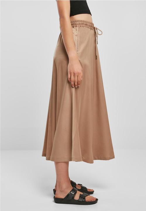 Produktbild Urban Classics midirock aus satin, damen (XS)