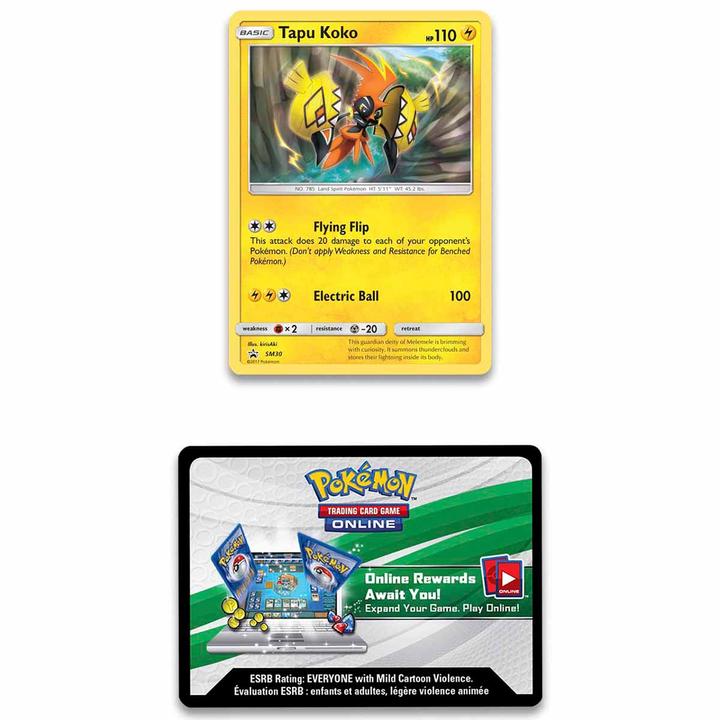 Actual product image Pokémon Tapu Koko Figure Collection Box - EN (English, Box Set & Collection)