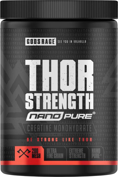 Gods Rage Thor Strength Creatine 500g (1 Stück, Pulver, 500 g)