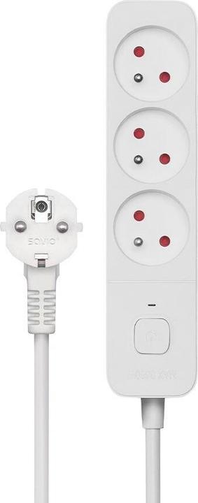 Produktbild Savio Überspannungsschutz 3-polige Steckdosenleiste 1 5m weiss LZ-07 (3 x, CEE 7/5, 1.50 m)