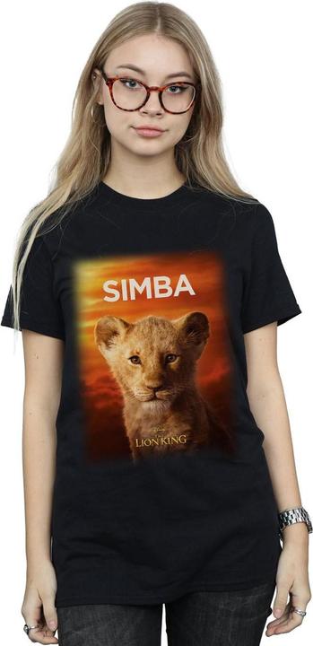Immagine prodotto Disney The Lion King Movie Baby Simba Poster Maglietta Ampia Donna (3XL)