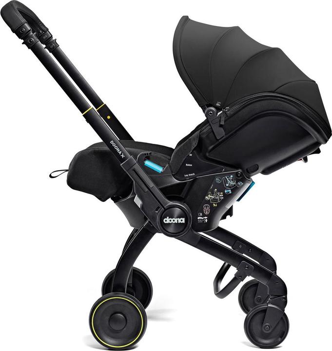 Image du produit Doona Coque bébé X Nitro Black (Coque auto, Norme ECE R129/i-Size)