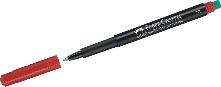 Produktbild Faber-Castell Overheadstift Multimark Permanent (Rot, 0.60 mm, 1 x)