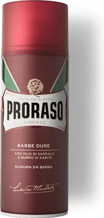 Actual product image Proraso Red Line Shaving Foam Nourishing Sandalwood 300ml (400 ml, Shaving cream)