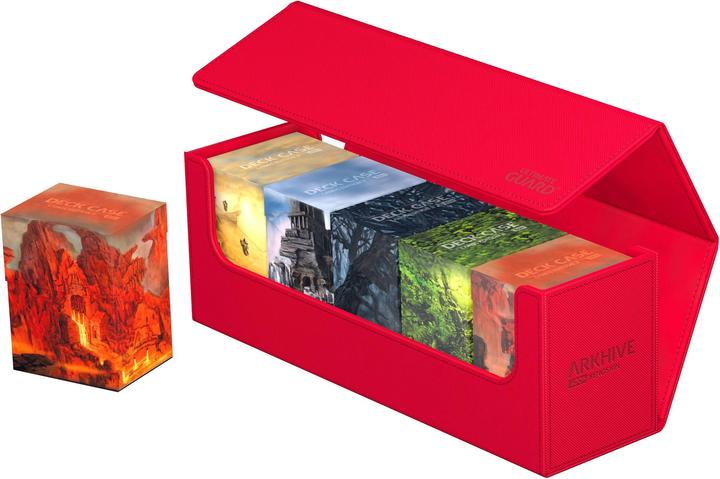 Produktbild Ultimate Guard Kartenbox XenoSkin Arkhive Monocolor 400+ Rot