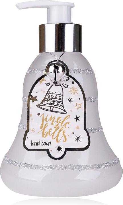 Accentra Seifenspender mit Handseife JINGLE BELLS (Flüssigseife, 300 ml)