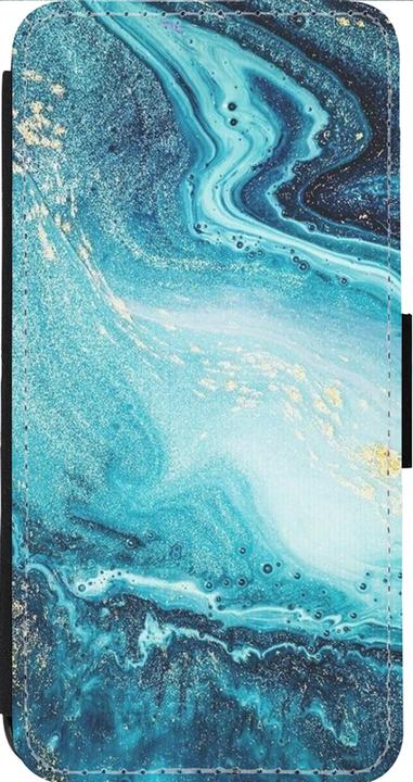 Image du produit PhoneLook Coque Wallet noir Sea Foam Blue (Apple iPhone 14 Pro Max)
