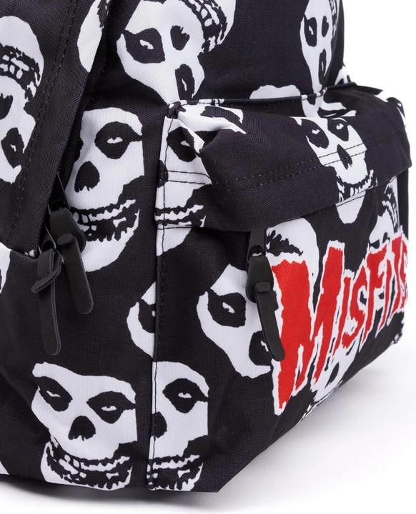 Actual product image Misfits Skull logo backpack