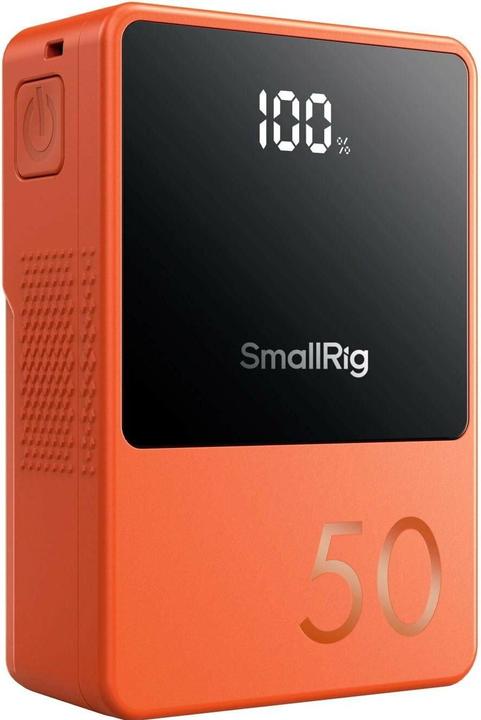 SmallRig VB50 mini V Mount Batteryï¼Orangeï¼4871 (Kamera Akku)