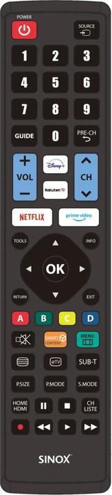 Produktbild Sinox SXR1210 (Gerätespezifische Fernbedienung)