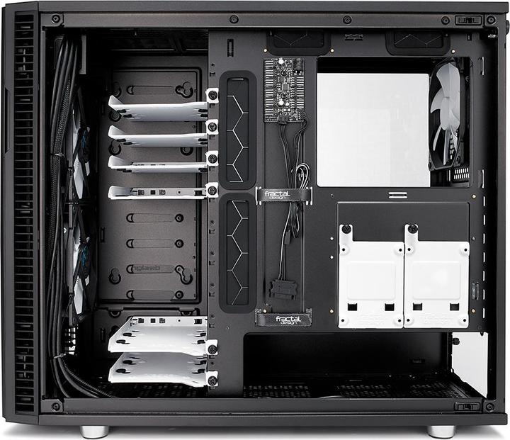 Image du produit Fractal Define R6 Black Tempered Glass (ATX)