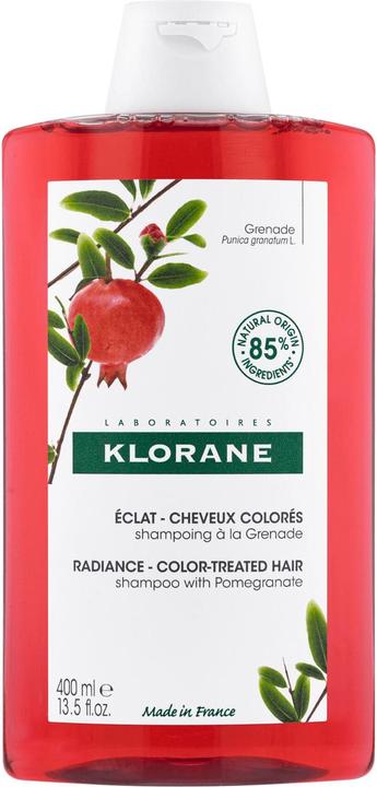 Produktbild Klorane Farbglanz Shampoo mit Granatapfel (400 ml, Flüssiges Shampoo)