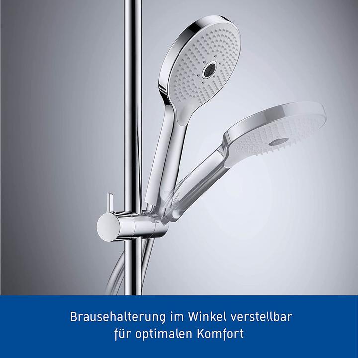 Actual product image Duravit Shower rail 900mm black matt