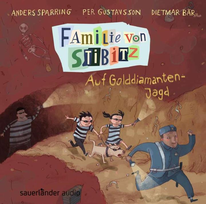 Produktbild Familie von Stibitz – Auf Golddiamanten-Jagd (Per Gustavsson, Anders Sparring, Friederike Buchinger, Dietmar Bär, Deutsch)