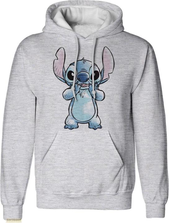 Heroes Inc Lilo & Stitch Kapuzenpullover Hands On Face Sketched Grösse S (S)