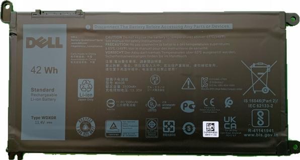 Image du produit Dell Batterie, 42WHR, 3 Cellule (3 cellules, 3500 mAh)