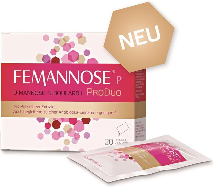 Actual product image Femannose P ProDuo (20 Piece, Beutel, 500 g)
