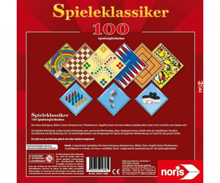 Produktbild Noris Spieleklassiker 100 Spielmöglichkeiten (Deutsch)