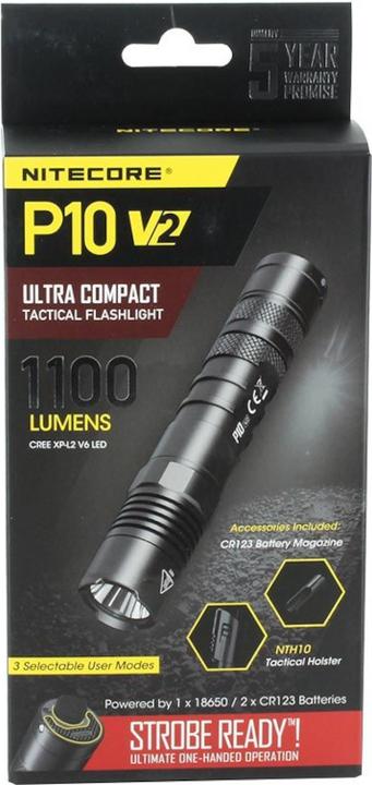 Image du produit Nitecore P10 V2 (14.90 cm, 1100 lm)
