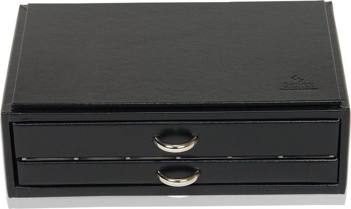 Image du produit Sacher Coffret à bijoux Vario / Boîte pour bagues et boucles d'oreilles - Noir