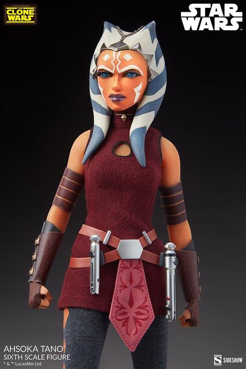 Image du produit Sideshow Star Wars The Clone Wars figurine 1/6 Ahsoka Tano 27 cm