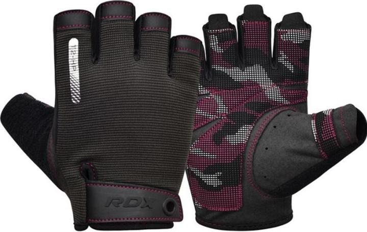 Rdx Gym Training Gloves T2 Half Pink-L (L)