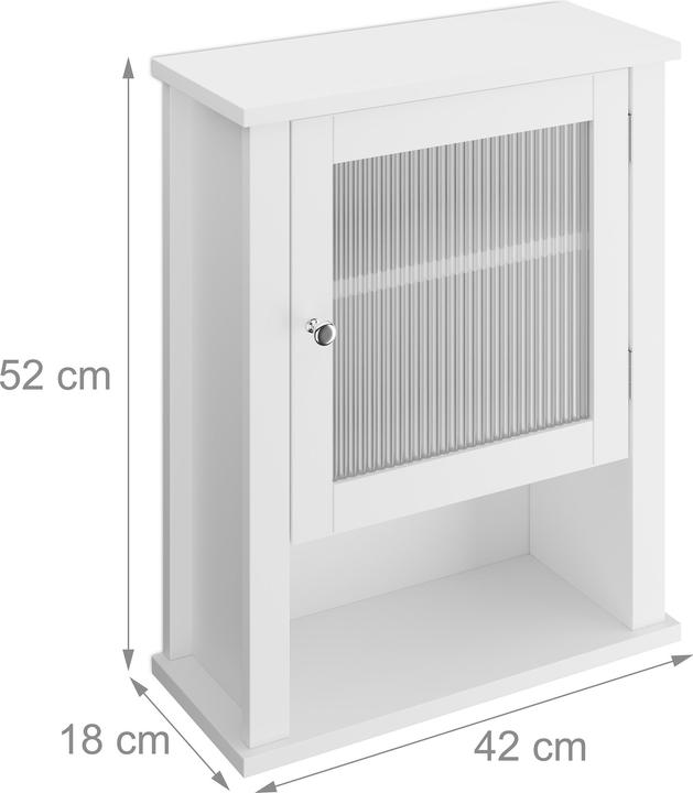 Image du produit Relaxdays Armoire de bain compacte