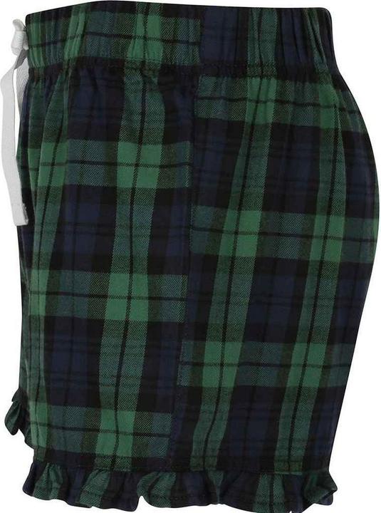 Actual product image Super Flying Model Womens/Ladies Tartan Frill Shorts (S)