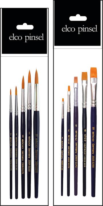 Actual product image Elco Pinsel Aquarell Set (10 mm)
