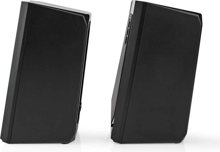 Produktbild Nedis Gaming-Lautsprecher | Lautsprecherkanäle: 2.0 | Stromversorgung über USB | 3.5 mm Stecker | 18